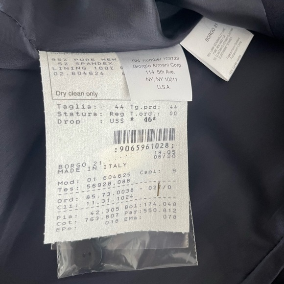 Georgio Armani women's blazer size 44 - Picture 7 of 10